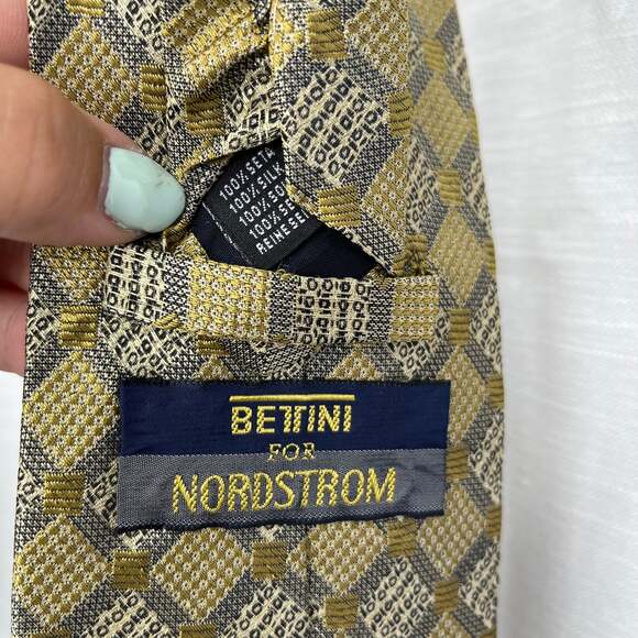 Vintage Bettini Nordstrom Bold Silk Tie - Picture 3 of 5